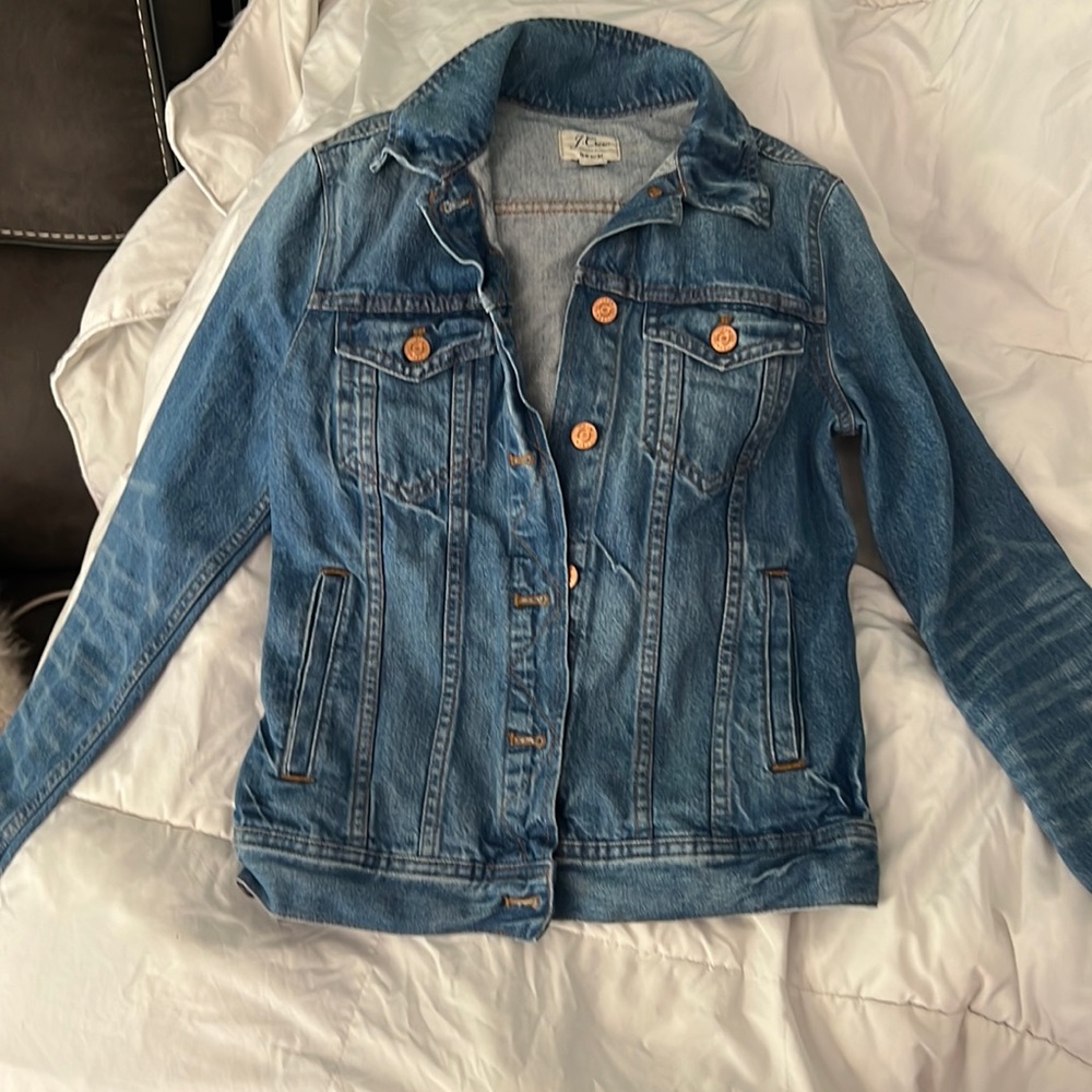 J. Crew denim jacket.  Size XXS